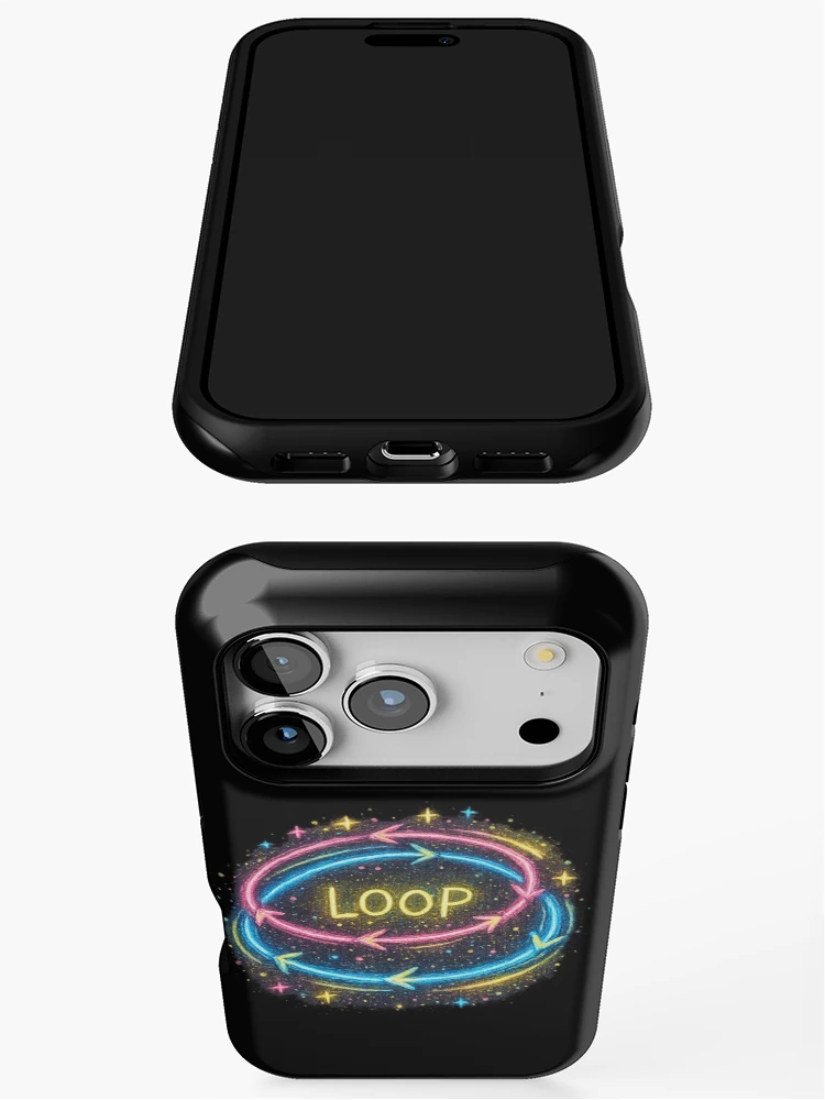 Thumbnail 3 of 4, iPhone Case, Loop designed and sold by DesignPrePress.