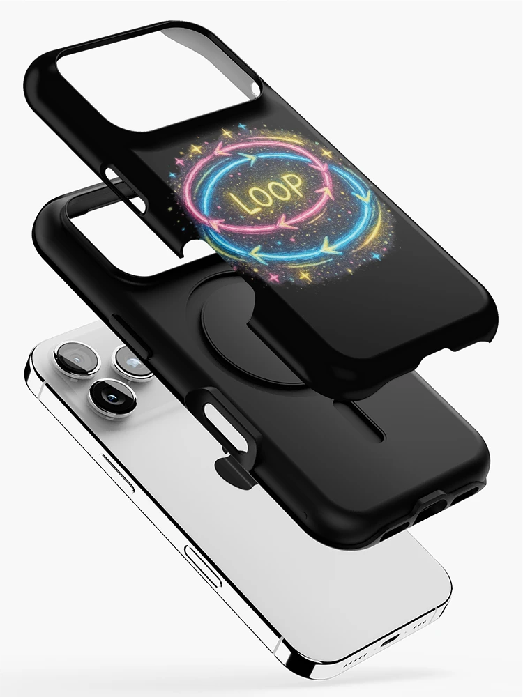 Thumbnail 2 of 4, iPhone Case, Loop designed and sold by DesignPrePress.