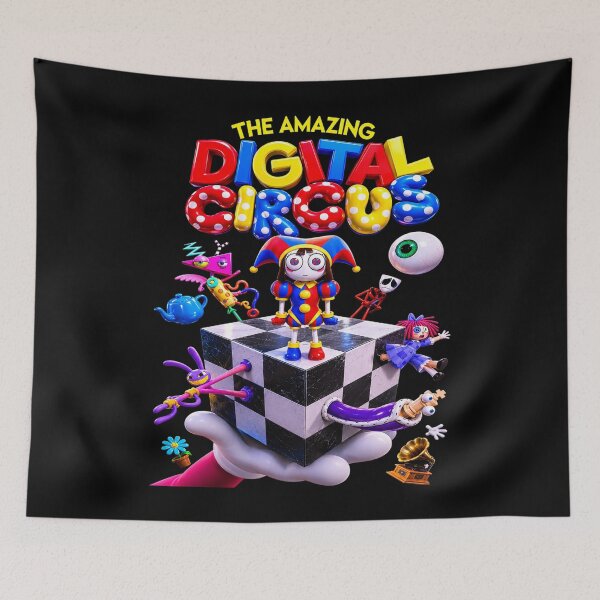 Item preview, The Amazing Digital Circus designed and sold by ThaisMeloArt.