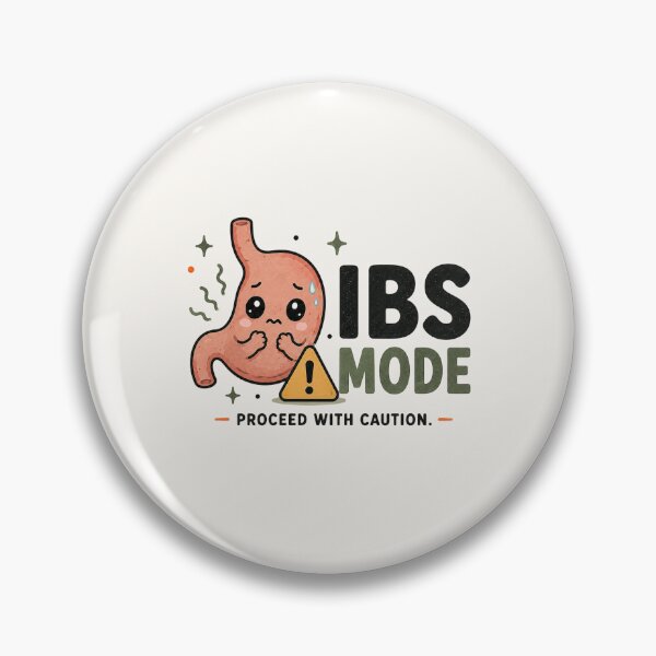 Item preview, IBS Mode - Funny Irritable Bowel Syndrome Digestive Health Design designed and sold by BlackSector77.
