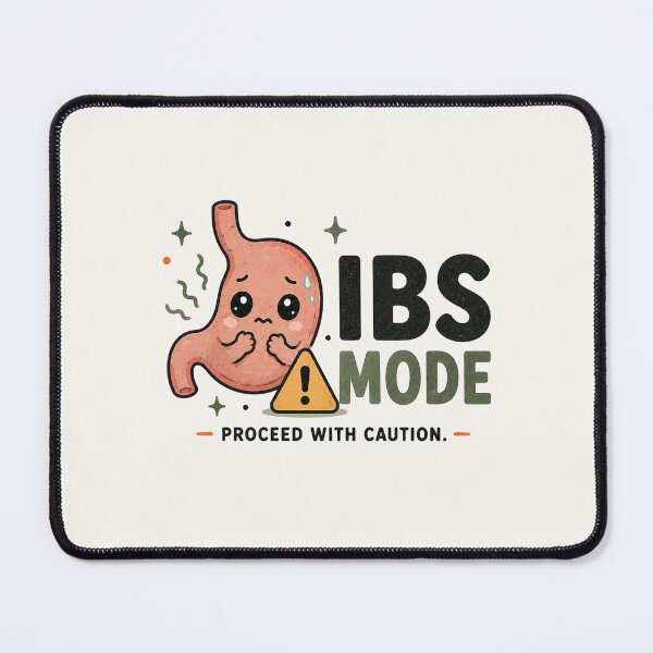 Item preview, IBS Mode - Funny Irritable Bowel Syndrome Digestive Health Design designed and sold by BlackSector77.