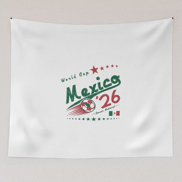 Item preview, Vintage Mexico World Cup 2026 designed and sold by Qellus-Style.