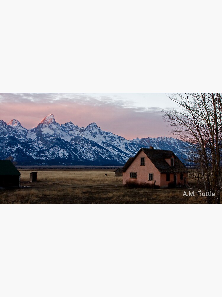 Peach House, Mormon Row, Tetons by annruttle