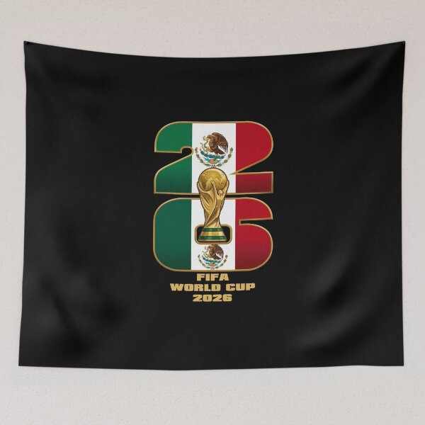 Item preview, Mexico World Cup Soccer 2026, Mexico Soccer Tournament, Mexico Fans designed and sold by Qellus-Style.