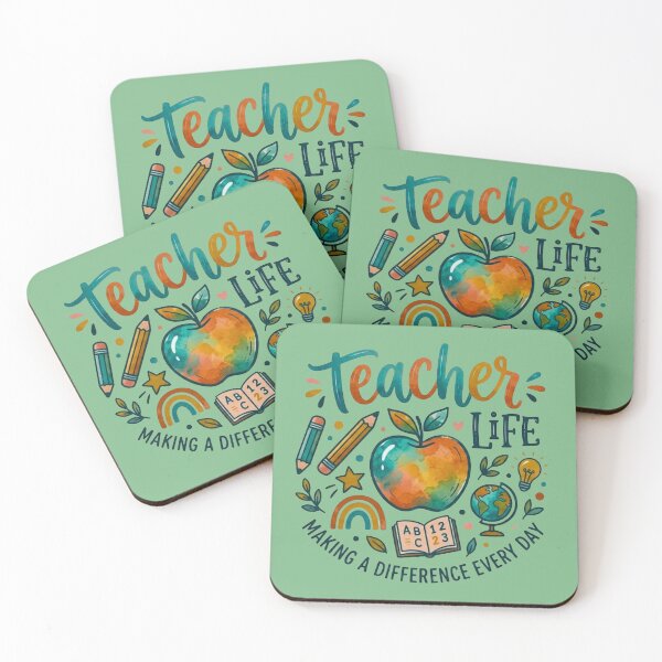 Item preview, Teacher Life: Making A Difference Every Day designed and sold by TheDailyCross1.