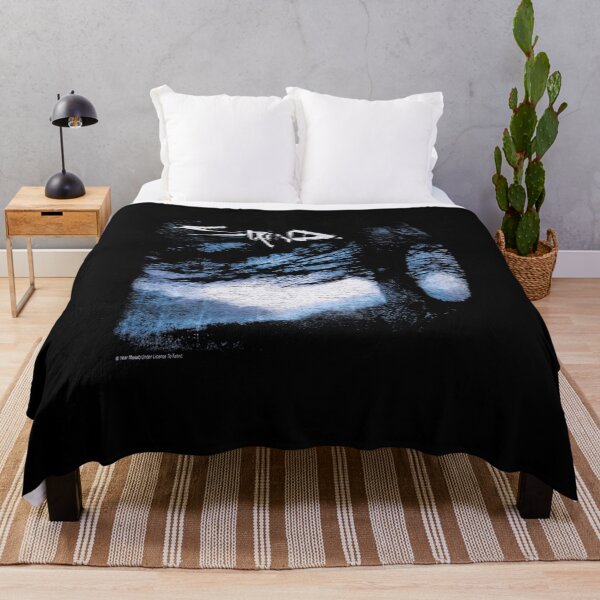 Item preview, Blue Grunge Wave Dark Ocean Streetwear Graphic Design designed and sold by Young-Vibes.