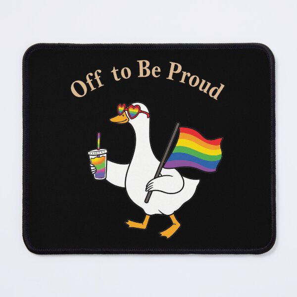 Item preview, Pride Goose LGBT Rainbow , Off To Be Proud designed and sold by NicowrmSArt.