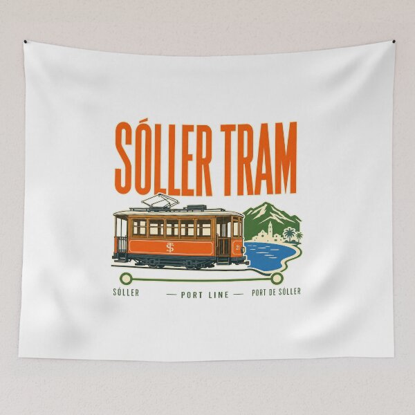 Item preview, Port de Sóller tram designed and sold by pirminio.