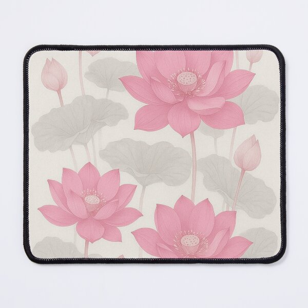Item preview, Exclusive Fashion Lotus Bloom – Elegant Pink Floral Design designed and sold by Karszul.