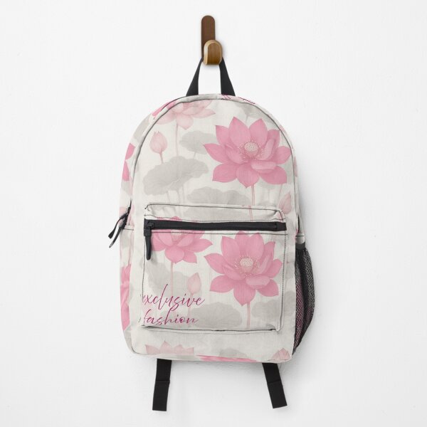 Item preview, Exclusive Fashion Lotus Bloom – Elegant Pink Floral Design designed and sold by Karszul.