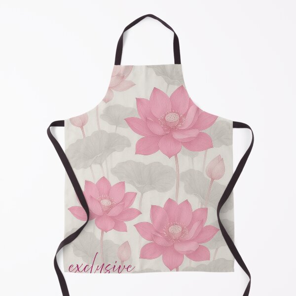 Item preview, Exclusive Fashion Lotus Bloom – Elegant Pink Floral Design designed and sold by Karszul.