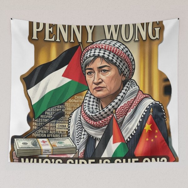 Item preview, Penny Wong - Who's Side is She on designed and sold by Kirrindy Designs.