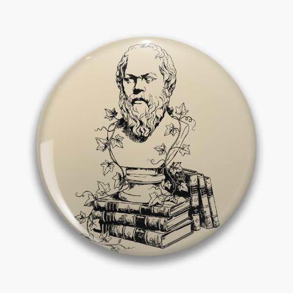 Item preview, Philosopher's Bust & Ivy - Light Academia Greek Statue designed and sold by bapupa.