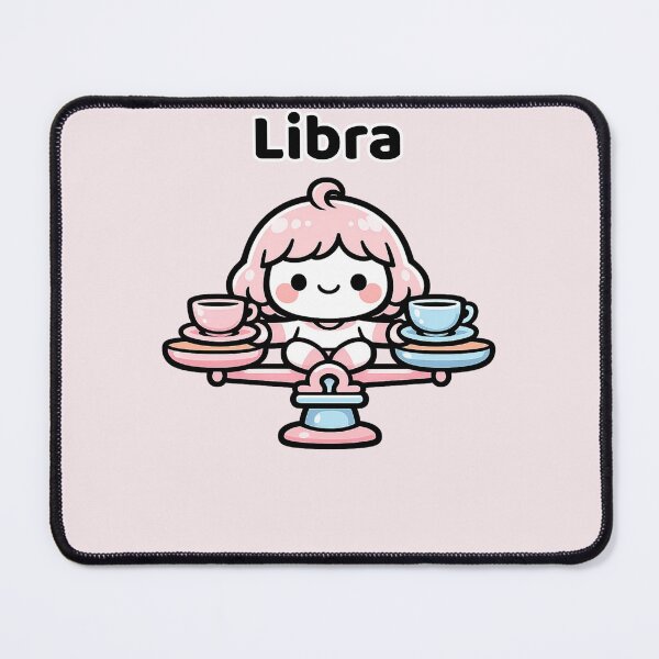 Item preview, Cute Libra Zodiac Balance Character Kawaii Astrology designed and sold by creativiteemom.