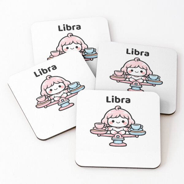 Item preview, Cute Libra Zodiac Balance Character Kawaii Astrology designed and sold by creativiteemom.