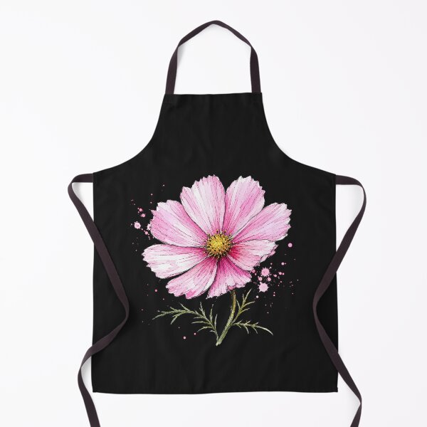 Item preview, Pink Cosmos Illustration | Watercolor Botanical Wildflower Art designed and sold by ColorSplash123.