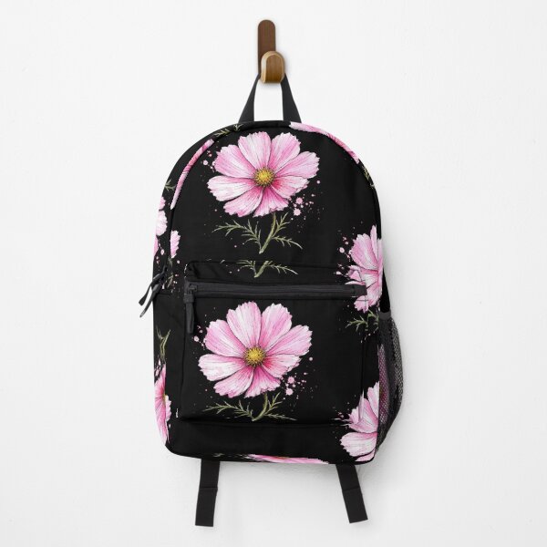 Item preview, Pink Cosmos Illustration | Watercolor Botanical Wildflower Art designed and sold by ColorSplash123.