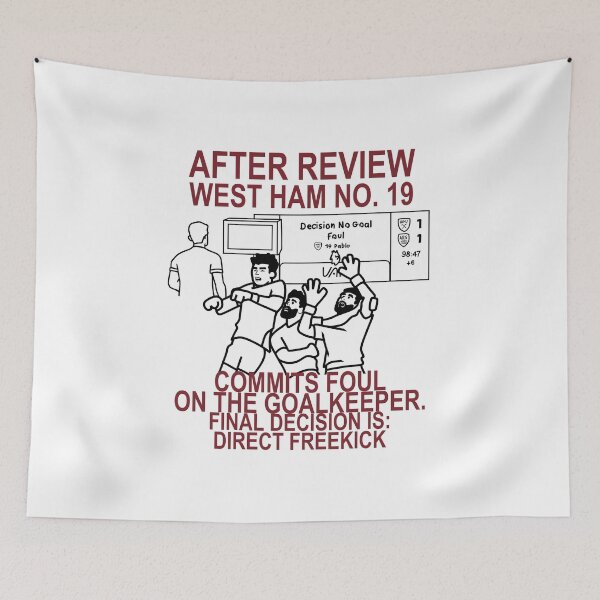 Item preview, Arsenal After Review, West Ham Number 19, Arsenal Final 2026, North London Football, Arsenal Premier League Champions, Gunners, Bukayo Saka, Mikel Arteta, Arsenal Champions League Final 2026 designed and sold by Mattia28.