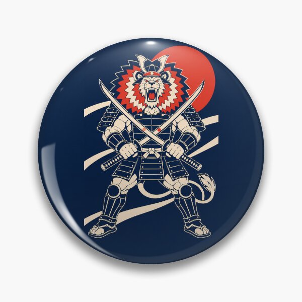 Item preview, Samurai Lion designed and sold by KungPowUnicorn.