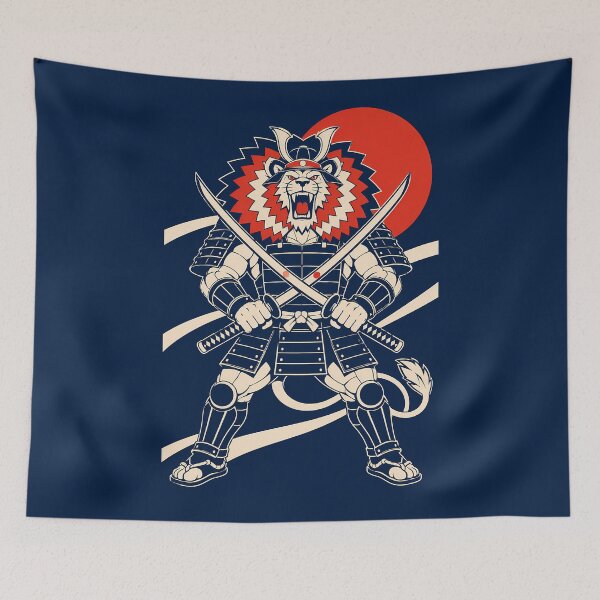 Item preview, Samurai Lion designed and sold by KungPowUnicorn.