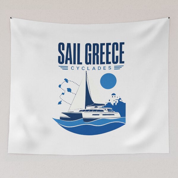 Item preview, Sailing in the Greek Cyclades designed and sold by pirminio.