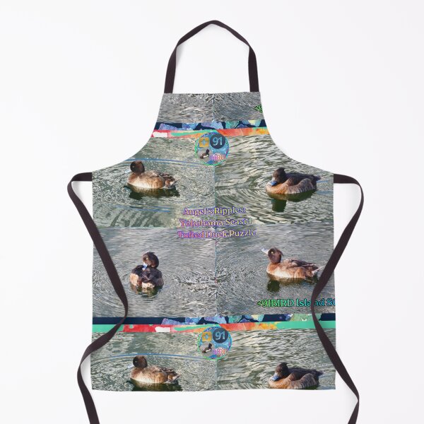 Item preview, Angel's Ripples: Yokohama Seaside Tufted Duck Premium Puzzle designed and sold by Plus91BIRD.