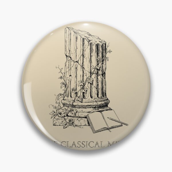 Item preview, Doric Column Ivy Arch - Light Academia Aesthetic designed and sold by bapupa.