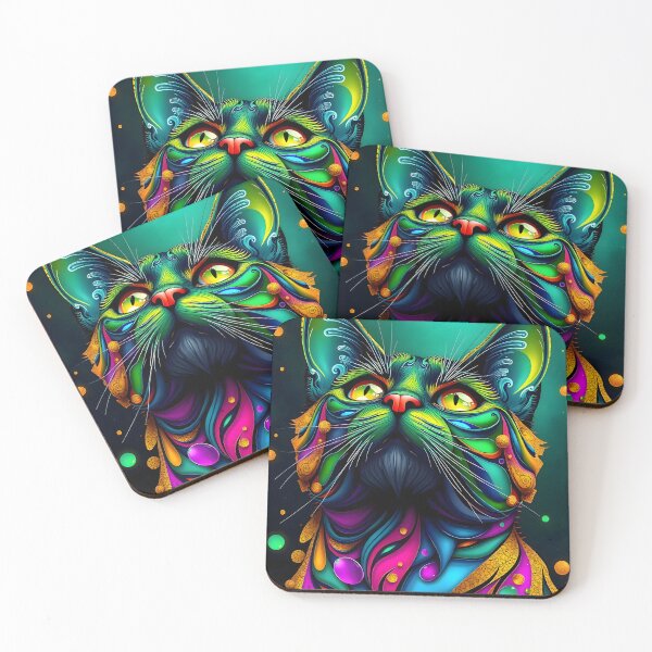 Item preview, Abstract cat designed and sold by Selena-V.