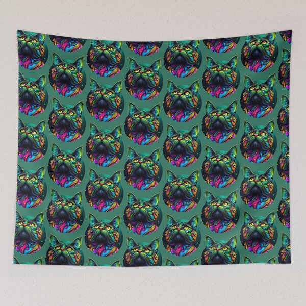 Item preview, Abstract cat designed and sold by Selena-V.