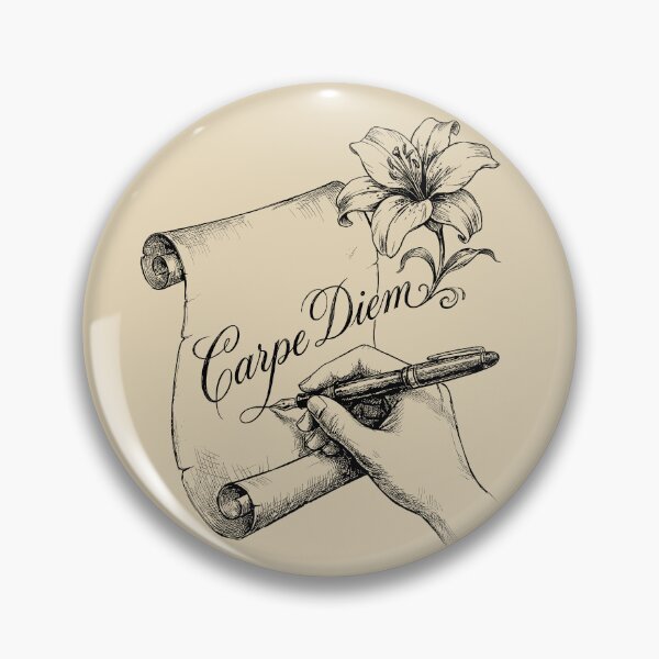 Item preview, Fountain Pen Botanical Script - Light Academia Aesthetic designed and sold by bapupa.