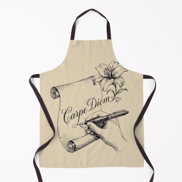 Item preview, Fountain Pen Botanical Script - Light Academia Aesthetic designed and sold by bapupa.