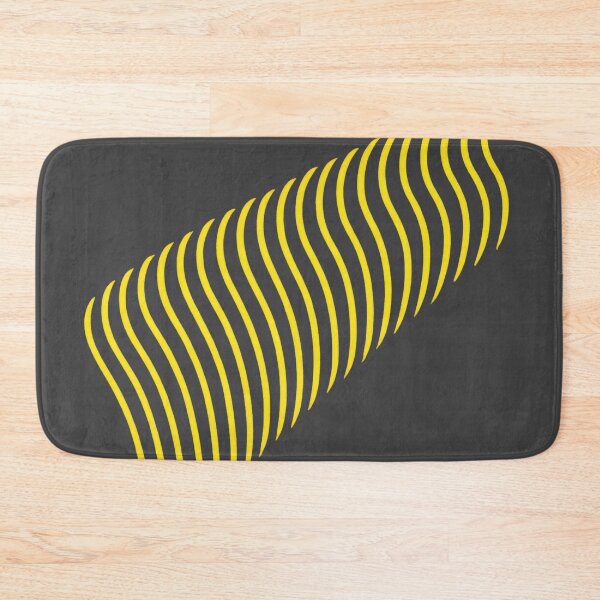 Item preview, Golden Wave Lines – Abstract Diagonal Pattern designed and sold by FilBlue.