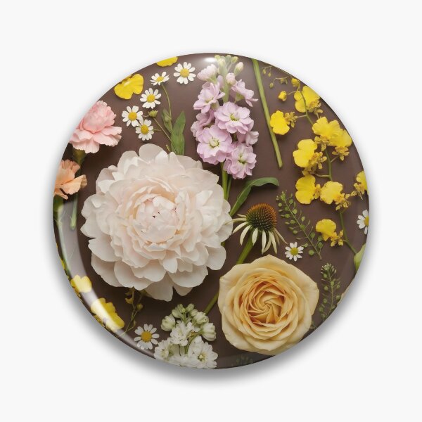 Item preview, Moody Autumn Botanical Mandala on Brown Background designed and sold by HornbillDesign.