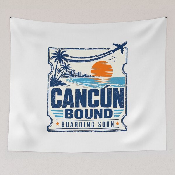 Item preview, Cancún Bound Boarding Soon designed and sold by pirminio.