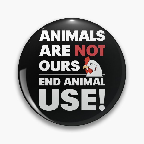 Item preview, Animals are not ours - End animal USE (for dark backgrounds) designed and sold by ArseniForFreedom.