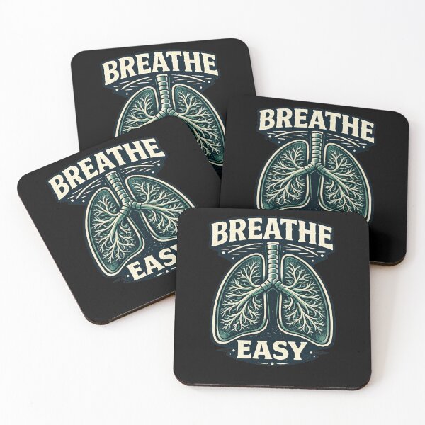 Item preview, Respiratory Therapist Gift Breathe Easy Lung Anatomy Shirt designed and sold by astersgraphics.