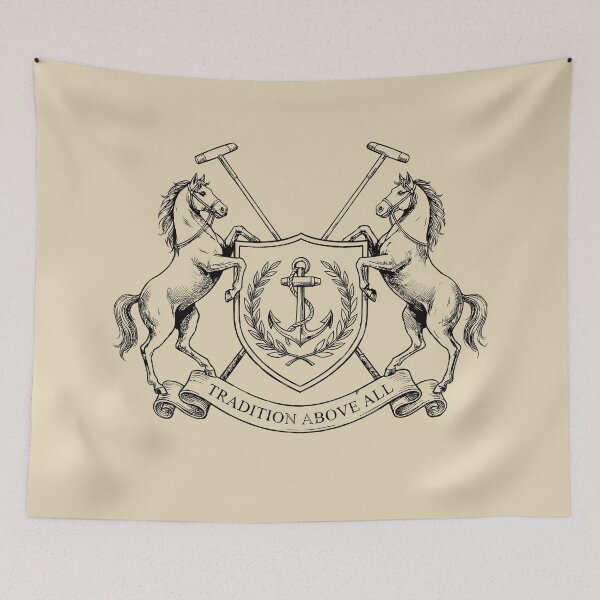 Item preview, Elite Equestrian Heritage Crest - Old Money Aesthetic designed and sold by bapupa.