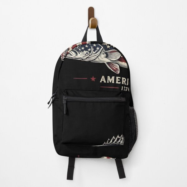 Item preview, Patriotic Walleye Fish America 250th Anniversary 1776-2026 USA Flag designed and sold by haitrieuic96.