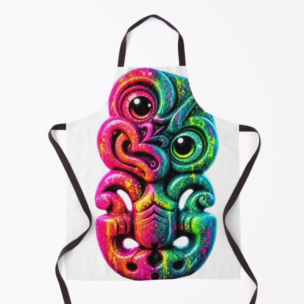 Item preview, Tropical Neon Hei Tiki designed and sold by SkruffyInk.