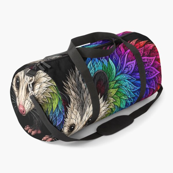 Item preview, Rainbow Opossum – Psychedelic Wildlife Art designed and sold by Karszul.