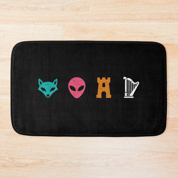 Item preview, San Antonio Basketball Fox Alien Game Day Fan Art designed and sold by AmerieAbi.