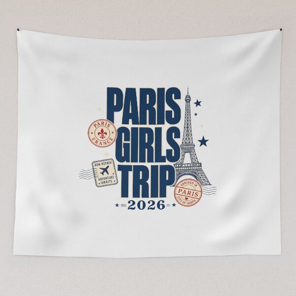 Item preview, Fun Paris Girls' Trip 2026 designed and sold by pirminio.