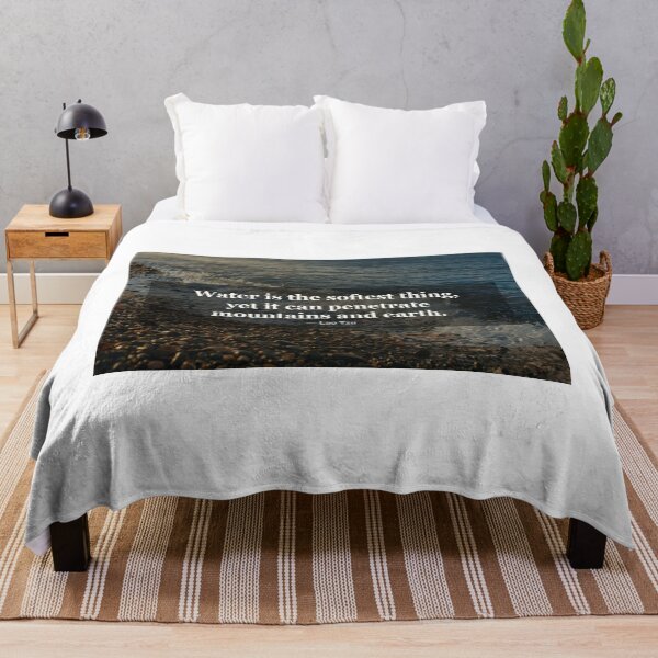Item preview, Water is the softest thing, yet it can penetrate mountains | Lao Tzu | Photography Print designed and sold by AmberSkyPhoto.