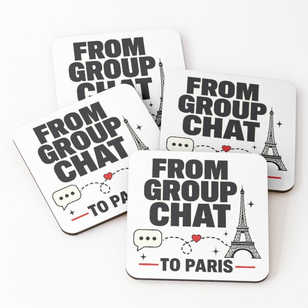 Item preview, From Group Chat to Paris designed and sold by pirminio.