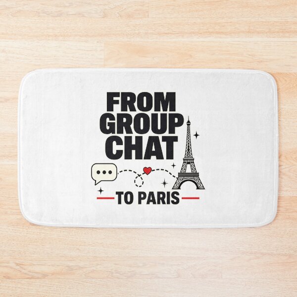 Item preview, From Group Chat to Paris designed and sold by pirminio.