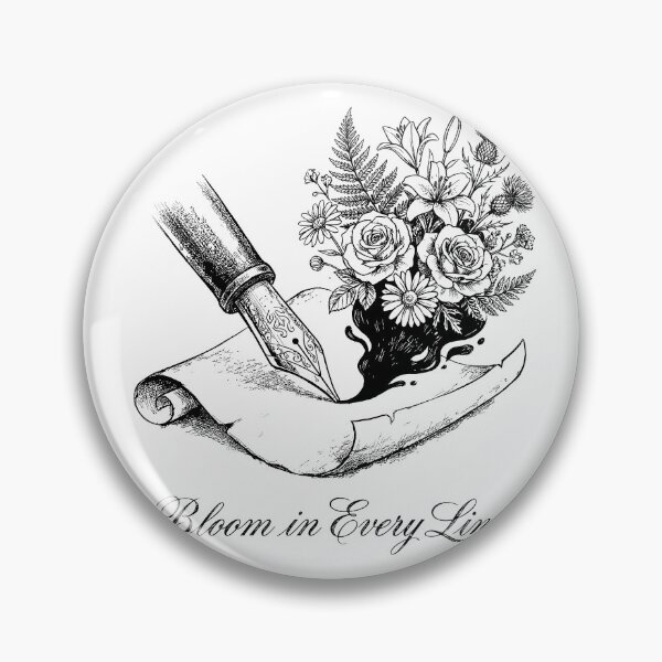 Item preview, Gilded Nib Flowering Ink - Poetcore designed and sold by bapupa.