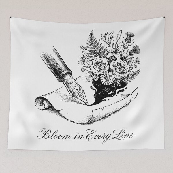 Item preview, Gilded Nib Flowering Ink - Poetcore designed and sold by bapupa.