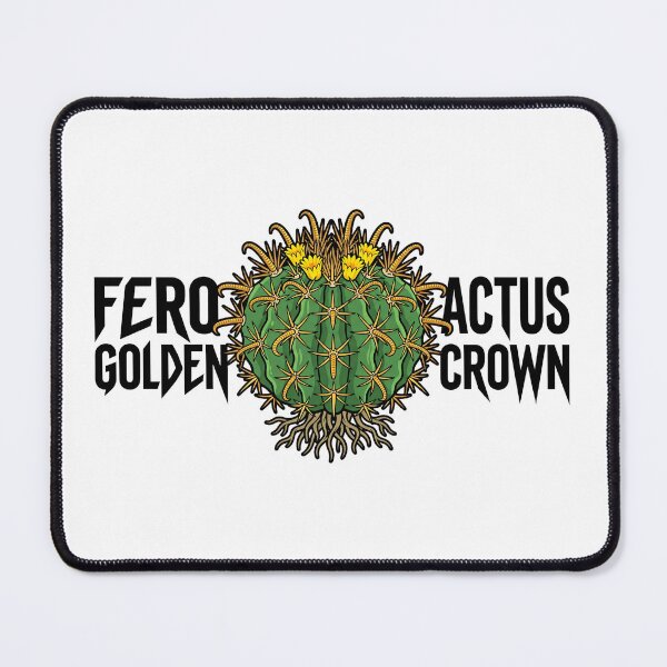 Item preview, Golden Crown Ferocactus Street Art Vector Graphic② designed and sold by GreenDivisionJP.