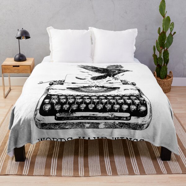 Item preview, Typewritten Heart Paper Crow - Poetcore designed and sold by bapupa.