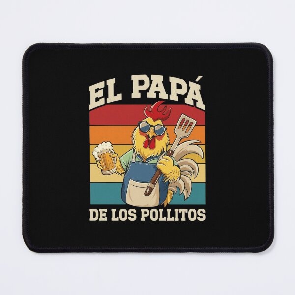Item preview, El Papa De Los Pollitos Retro Rooster Grilling BBQ Father's Day designed and sold by haitrieuic96.